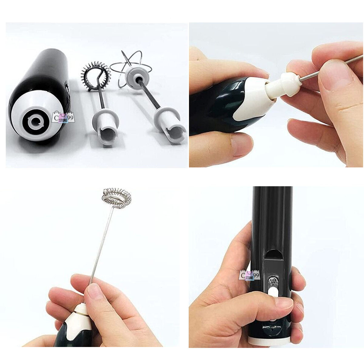 Miniatura 4 de Batidor Recargable USB 2 en 1 Mezclador